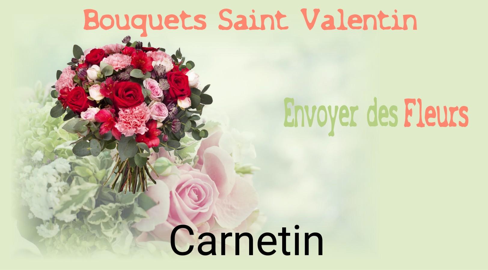 Roses de Saint-Valentin livrées à Carnetin